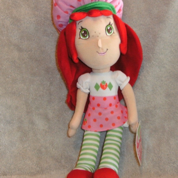 Kellytoy Strawberry Shortcake Plush Stuffed Animal Toy 16 in Tall New Doll - Picture 1 of 11